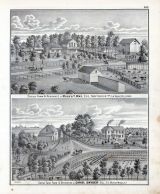 Moses T. Ray, Daniel Snyder, Stock Farm, Residence, Grove Side Farm, Mendota, Troy Grover, La Salle County, La Salle County 1876
